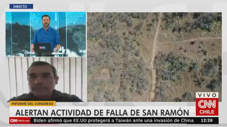 Falla San Ramón en CNN
