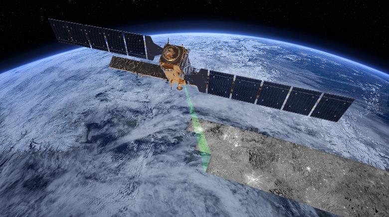 El satélite Sentinel-1, del programa europeo Copernicus, viene equipado con potentes intrumentos, como el radar de apertura sintética, que permite medir movimientos y deformaciones de la corteza terrestre.