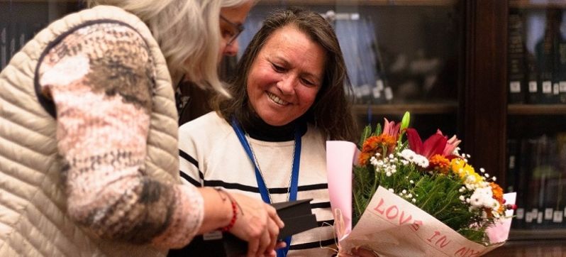 Profesora Sofía Rebolledo Lemus se acoge a retiro después de 33 años al servicio del Departamento de Geología U. de Chile