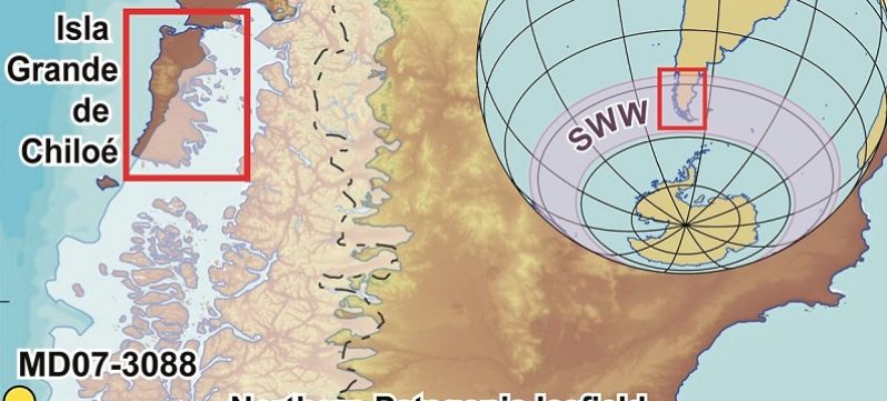 La isla de Chiloé estaba cubierta de hielo hace treinta mil años