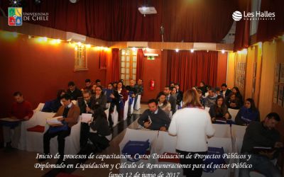 Participantes Diplomado en Liquidación y cálculo de Remuneraciones para el sector Público y Curso de Evaluación de Proyectos