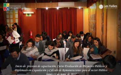 Participantes Diplomado en Liquidación y cálculo de Remuneraciones para el sector Público y Curso de Evaluación de Proyectos